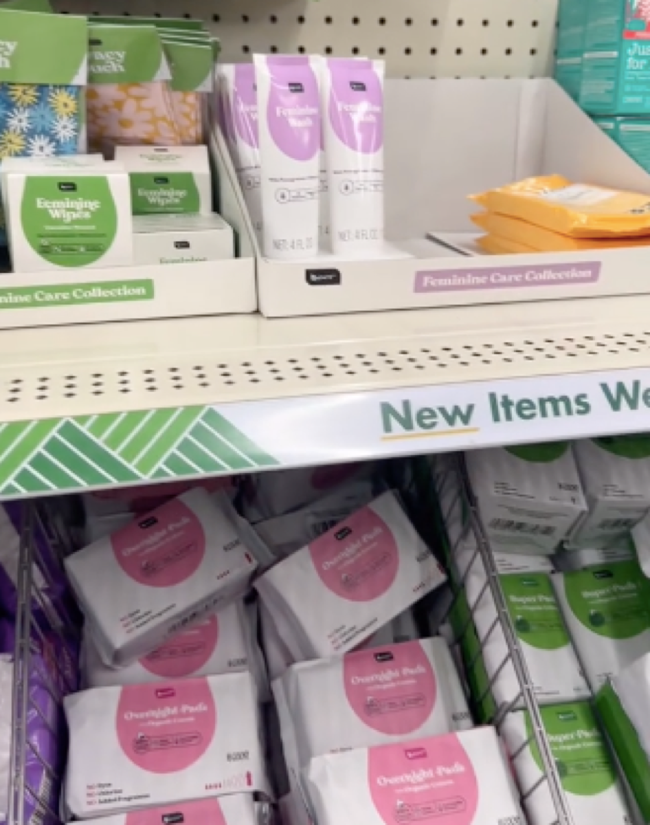 TikTok video still of Honey Pot dupe products from Dollar Tree