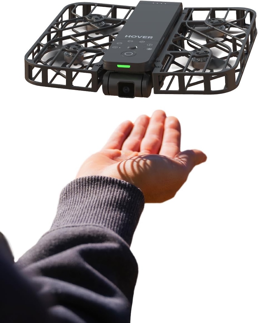 A HoverAIR AX1 drone
