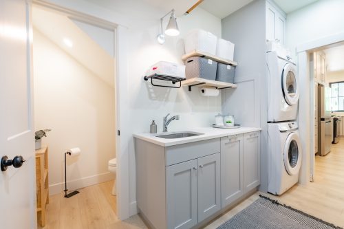 laundry room-mudroom hybrid
