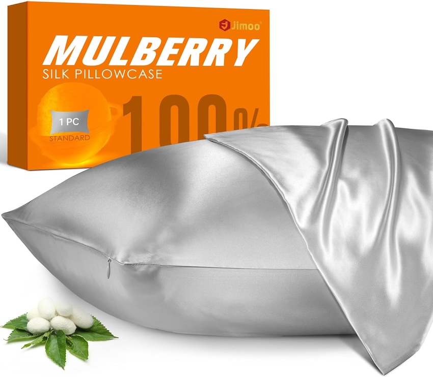 Mulberry silk pillowcase