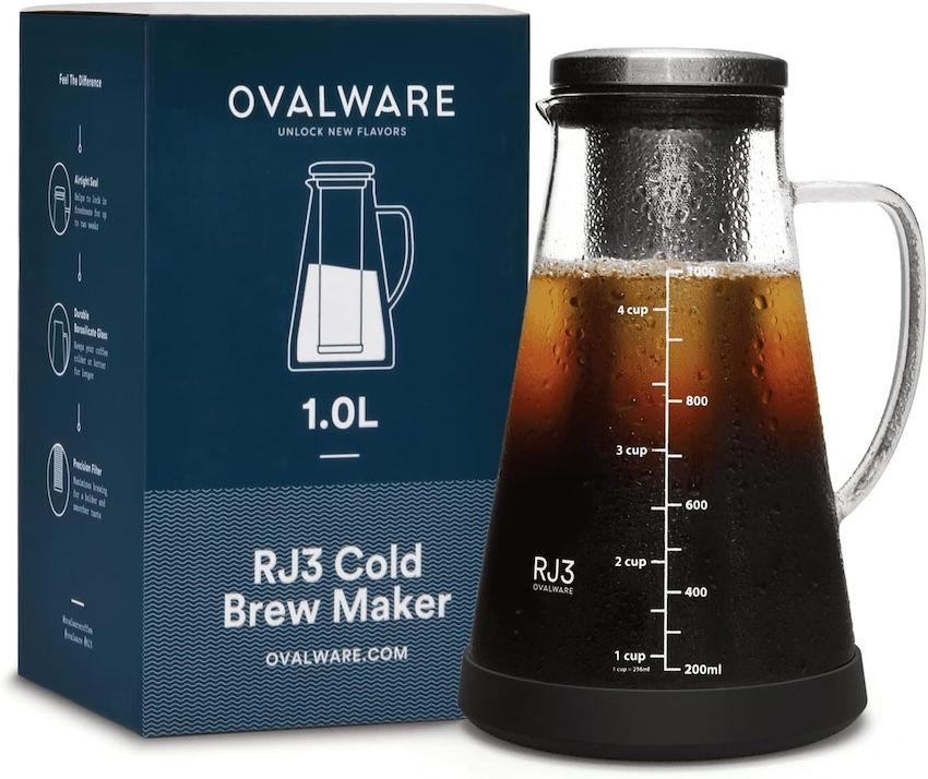 Ovalware cold brew maker