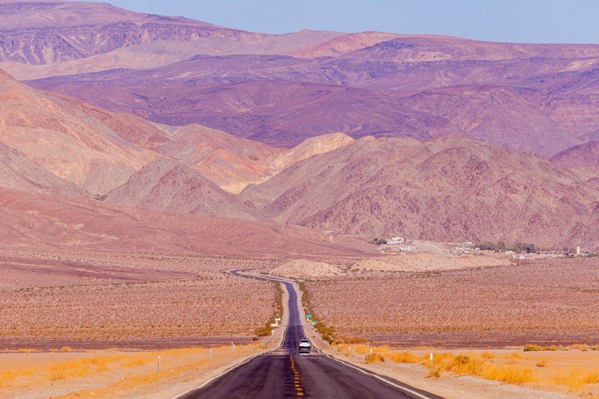 death valley national park in california