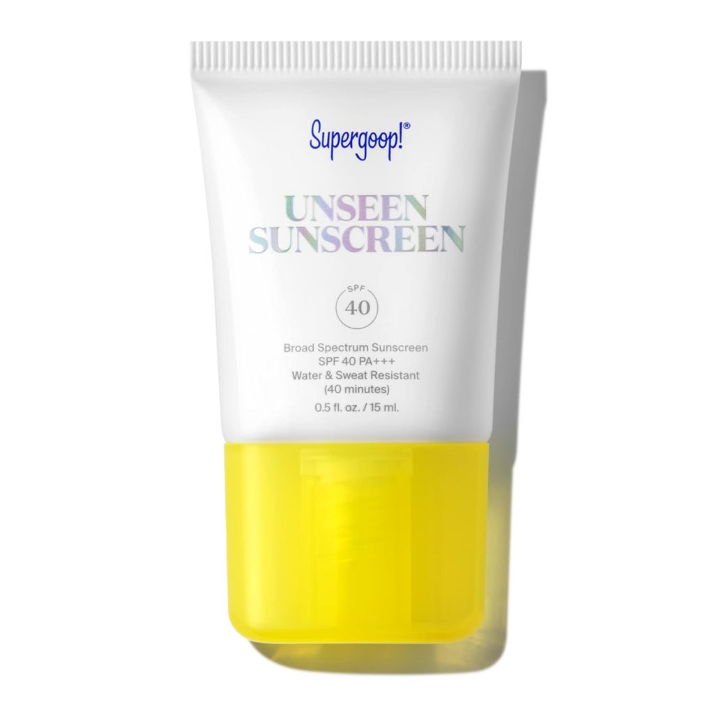 SuperGoop unseen sunscreen