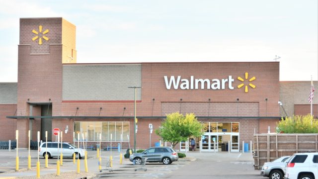 Walmart Department in Englewood, Colorado.