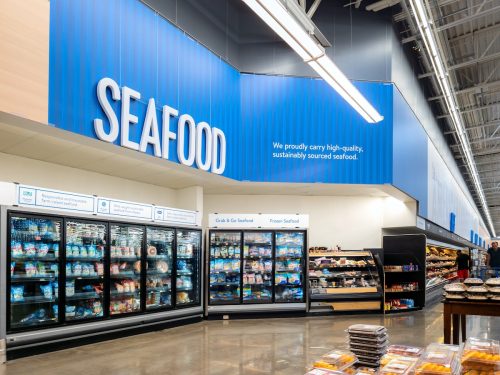 Walmart seafood department