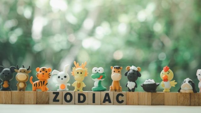 toy animals representing the chinese zodiac