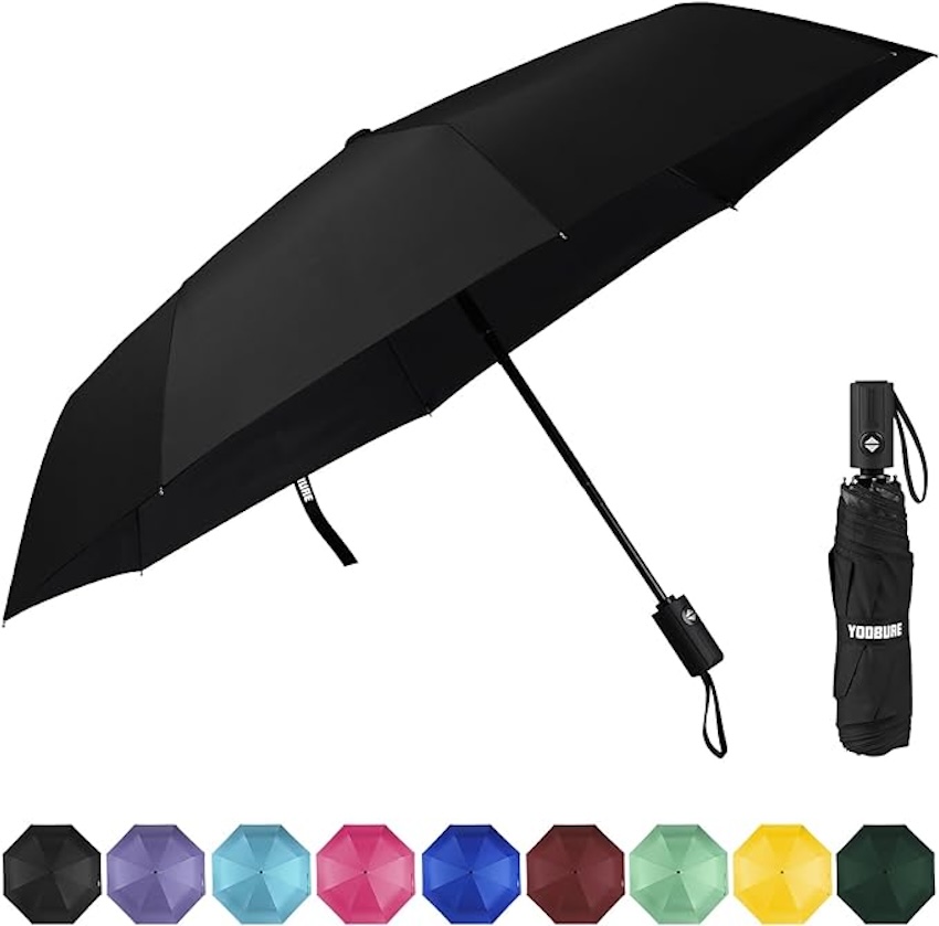 A Yoobure travel umbrella