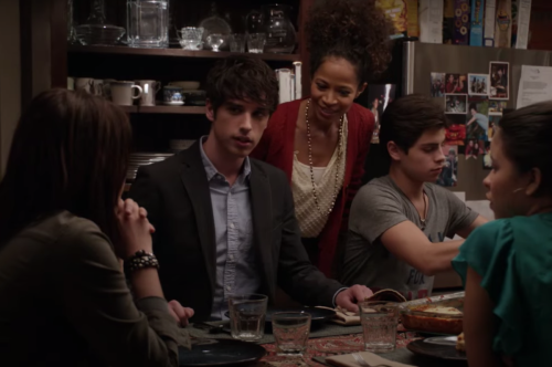 A still from The Fosters