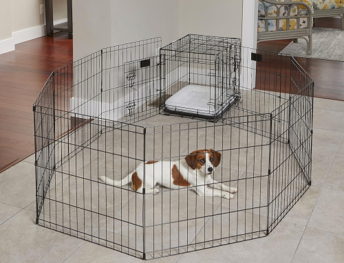 MidWest Homes for Pets Foldable Metal Dog Exercise Pen