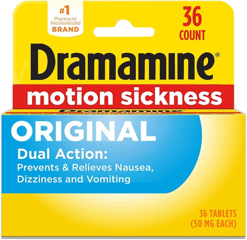 Dramamine Motion Sickness Relief tablets