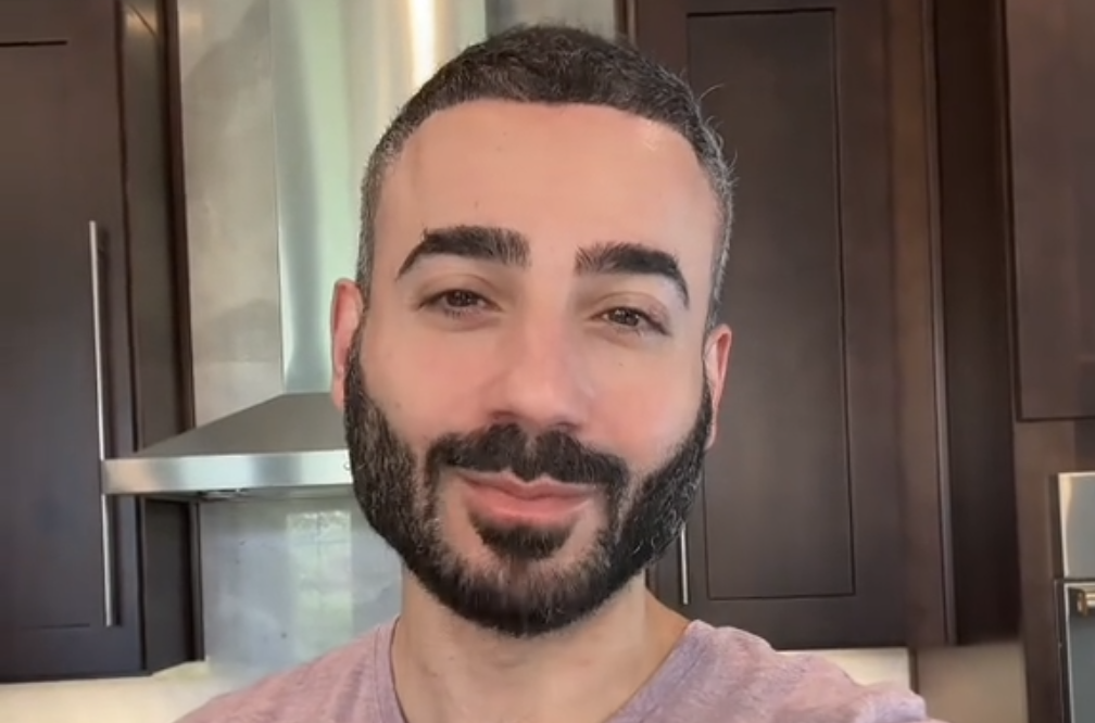 Gastroenterologist Joseph Salhab in his kitchen