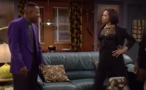 Martin Lawrence and Tisha Campbell in Martin