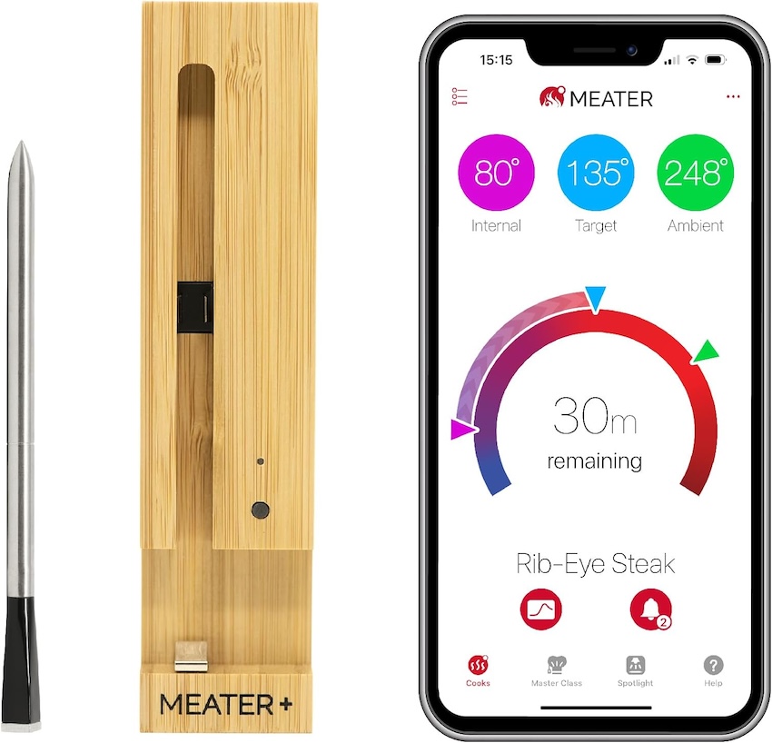 A Meater thermometer