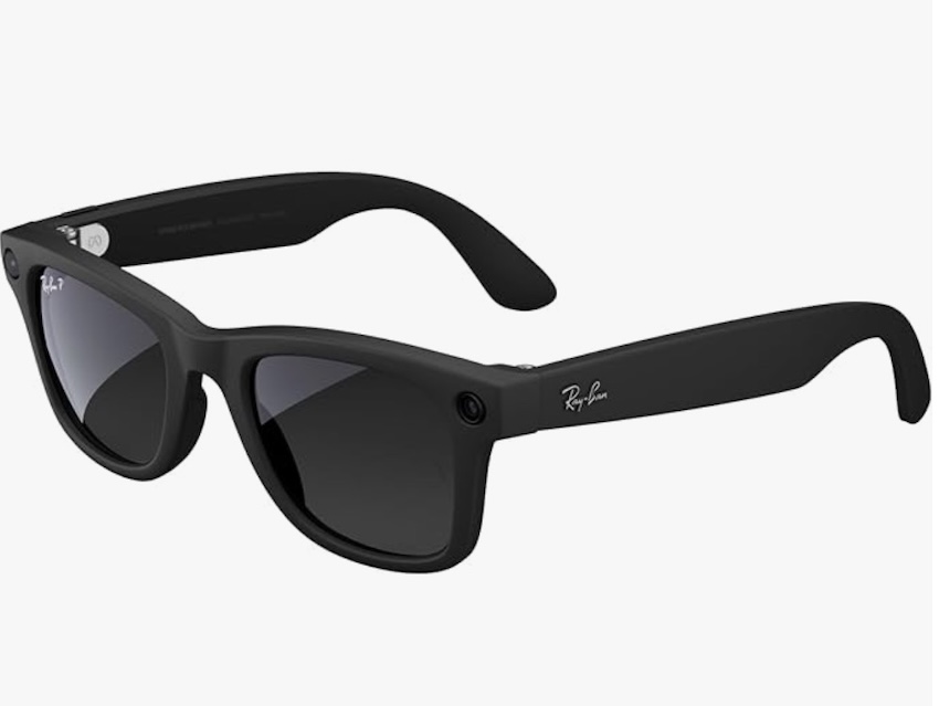 A pair of Ray Ban Meta smart glases