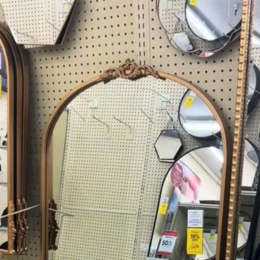 bronze mirrors at Hobby Lobby