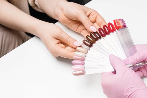 choosing gel manicure color