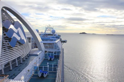 crown princess ship in the u.s. virgin islands