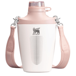 Stanley Cross Bottle water bottle in pink and white