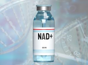 Nicotinamide adenine dinucleotide (NAD+) bottle
