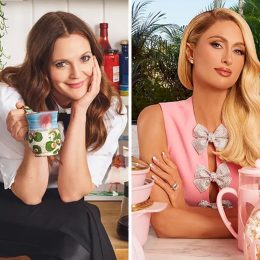 Drew Barrymore and Paris Hilton