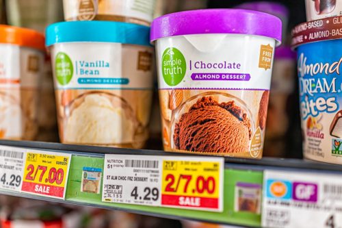 ice cream on sale at kroger