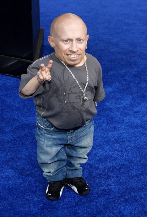 Verne Troyer at the Los Angeles premiere of 'Love Guru' held at the Grauman's Chinese Theater in Hollywood on June 11, 2008.