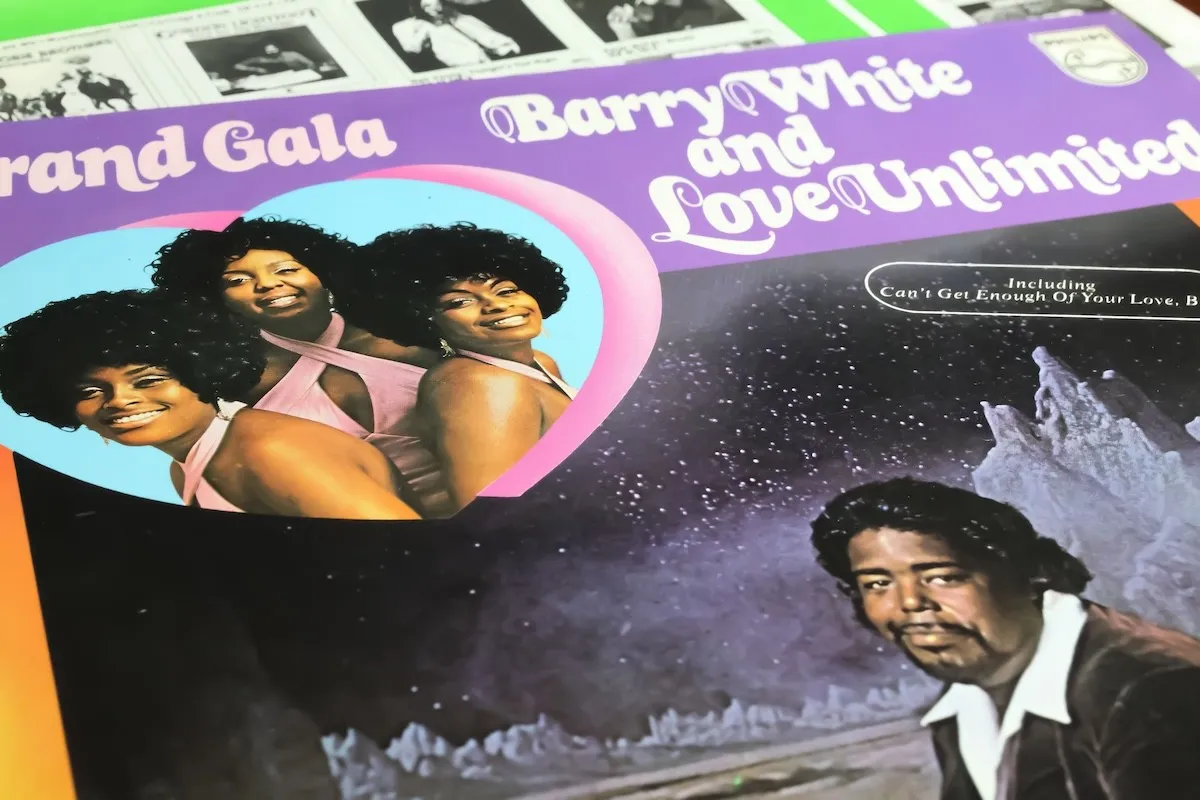 album cover from Barry White and Love Unlimited