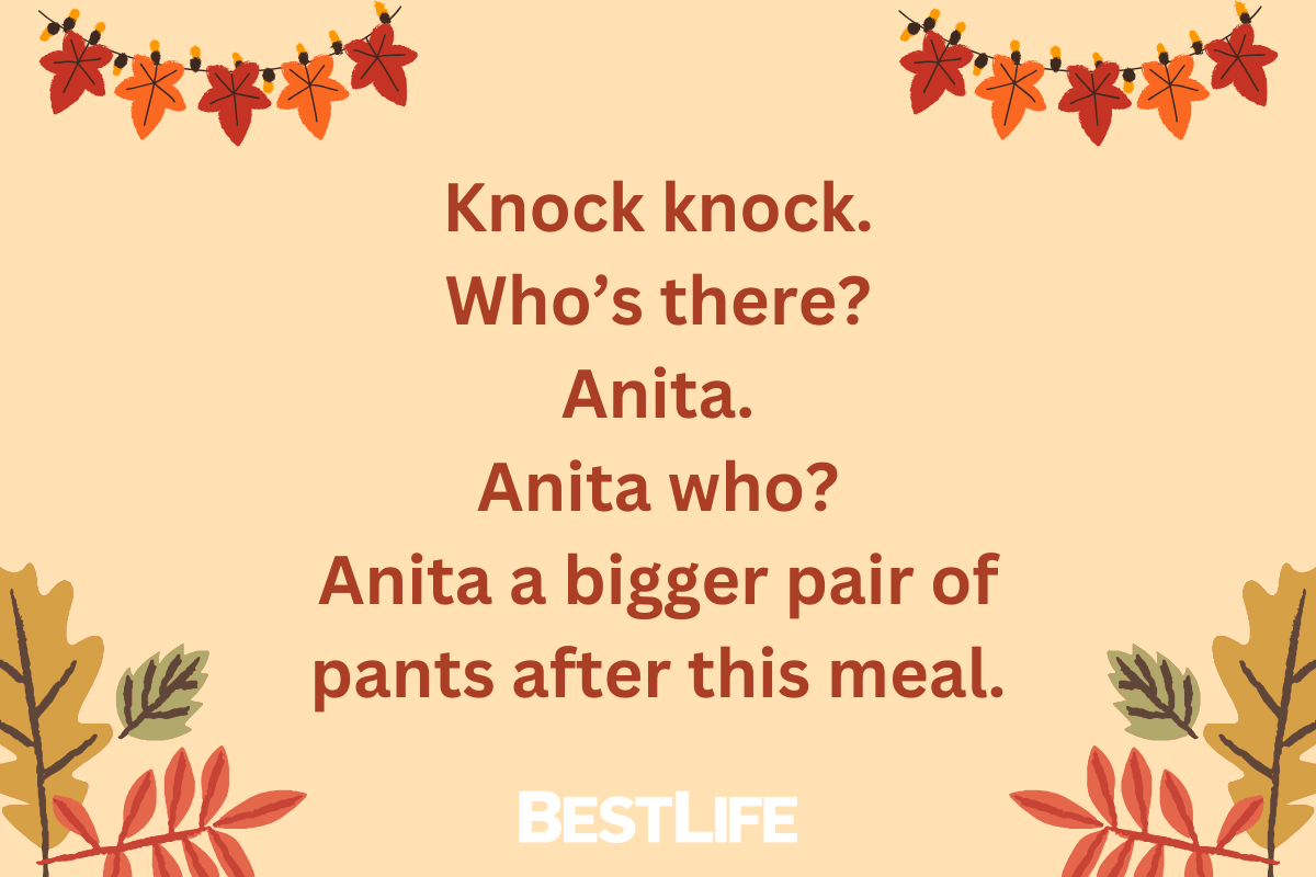 Thanksgiving knock-knock jokes