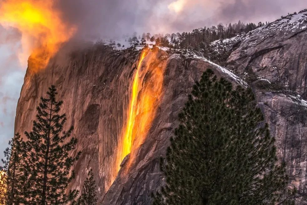 Yosemite National Park waterfalls