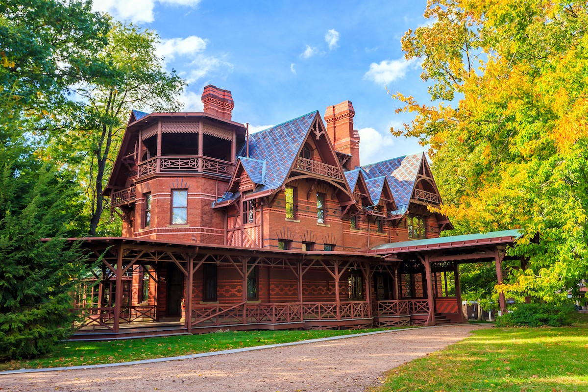 The Mark Twain House and Museum in Hartford, Connecticut