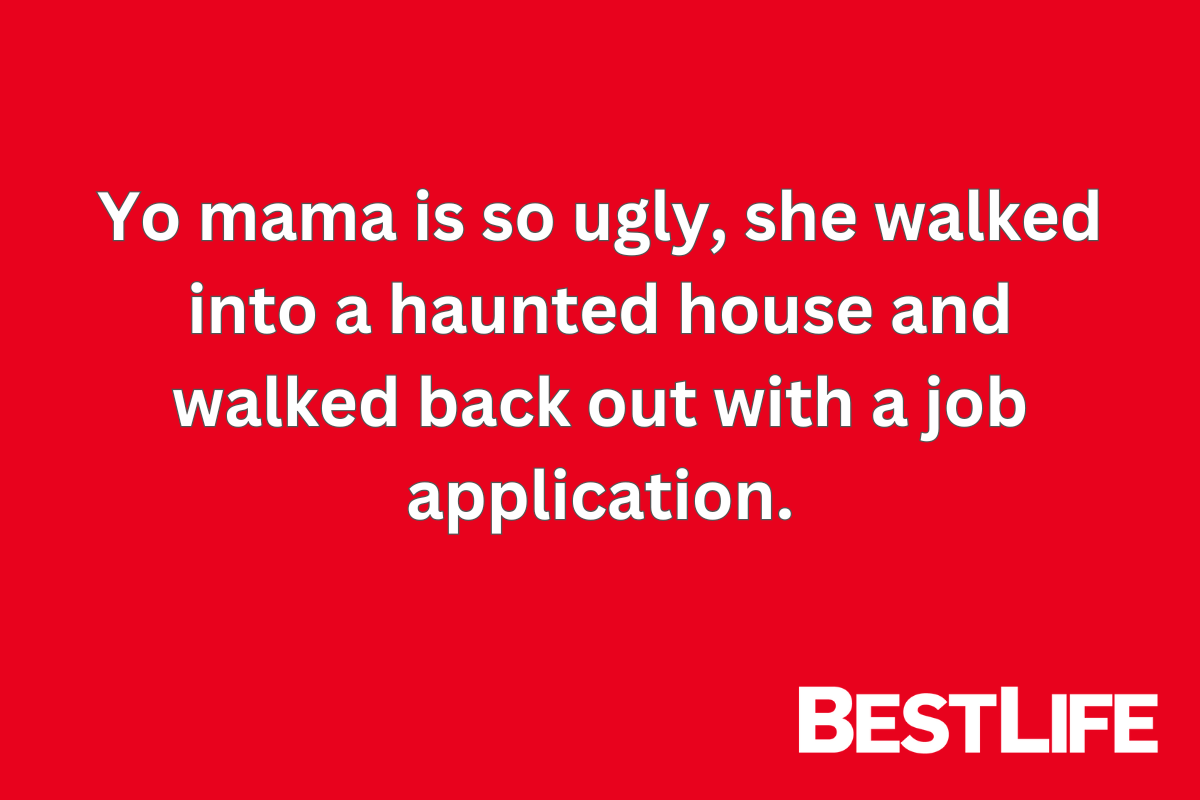 Yo Mama Is So Ugly Jokes