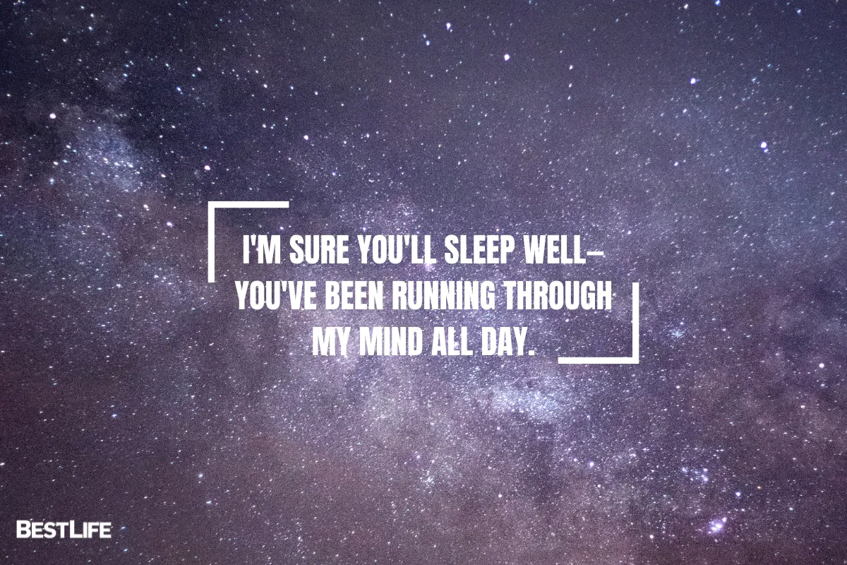 funny good night messages for her