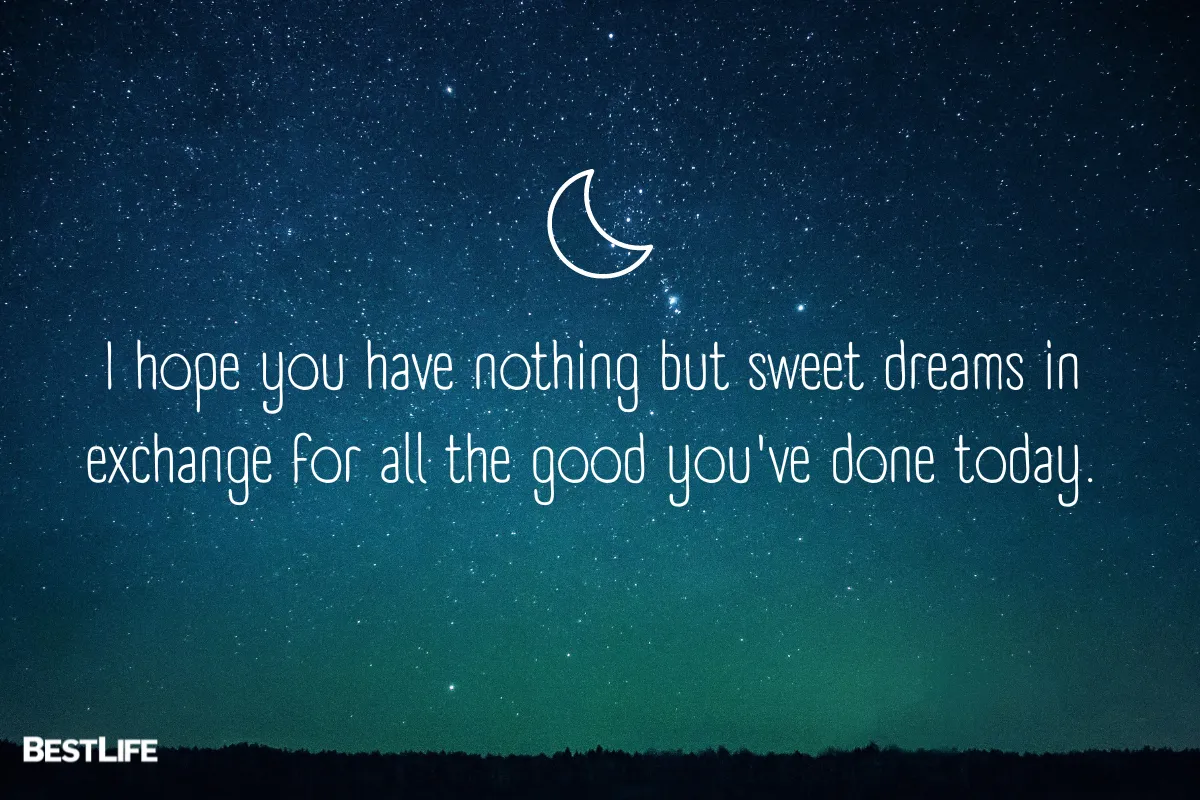 powerful good night messages