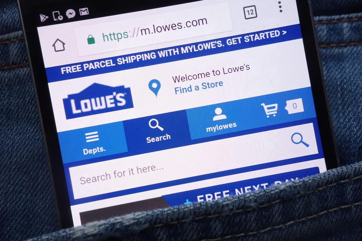 Lowe's mobile app