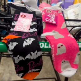 Dollar Tree's $1.25 Barbie and Disney Socks Are Hitting the Resale Market: "Selling Like Hot Cakes"