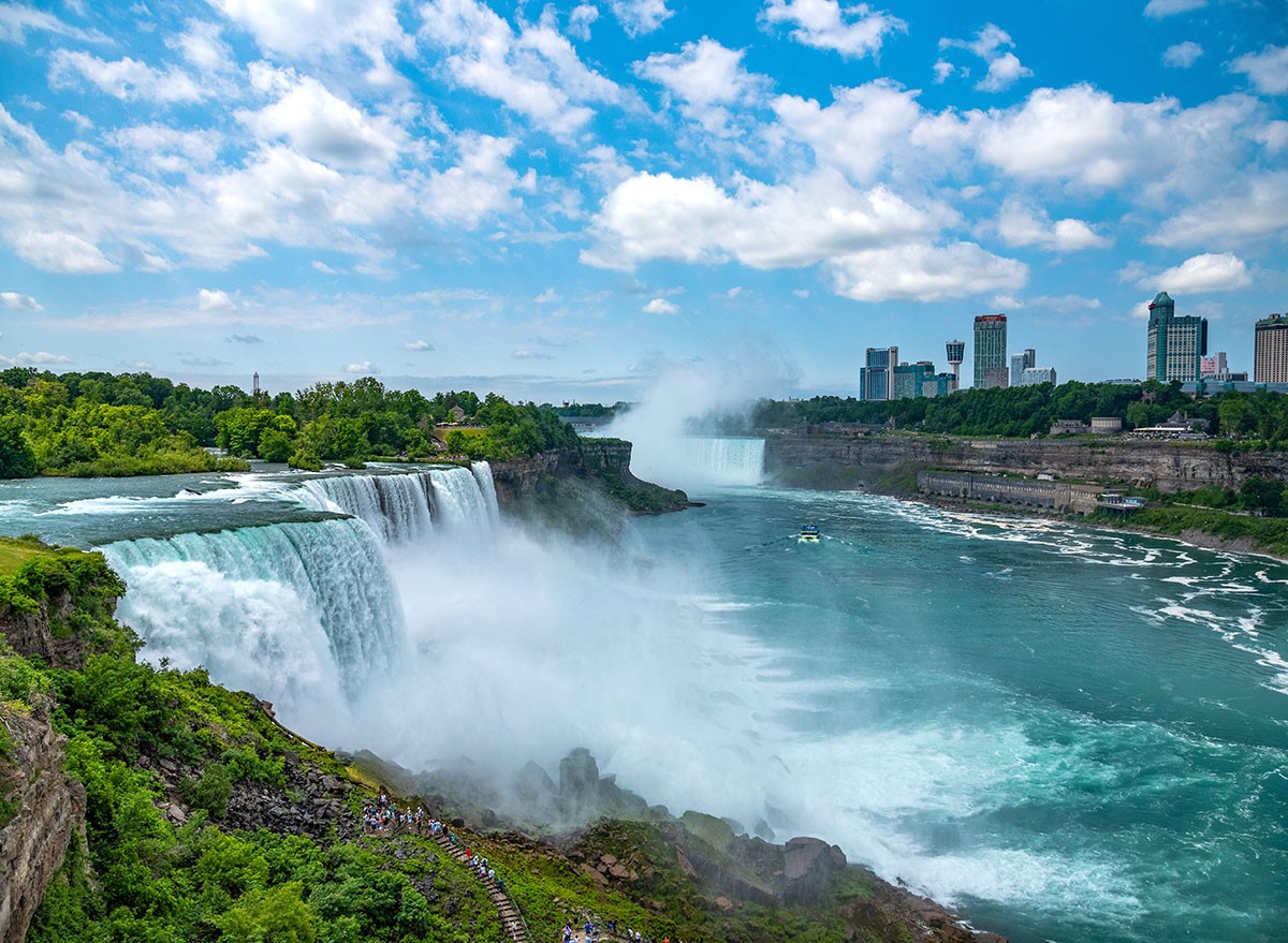 A view of Niagra Falls