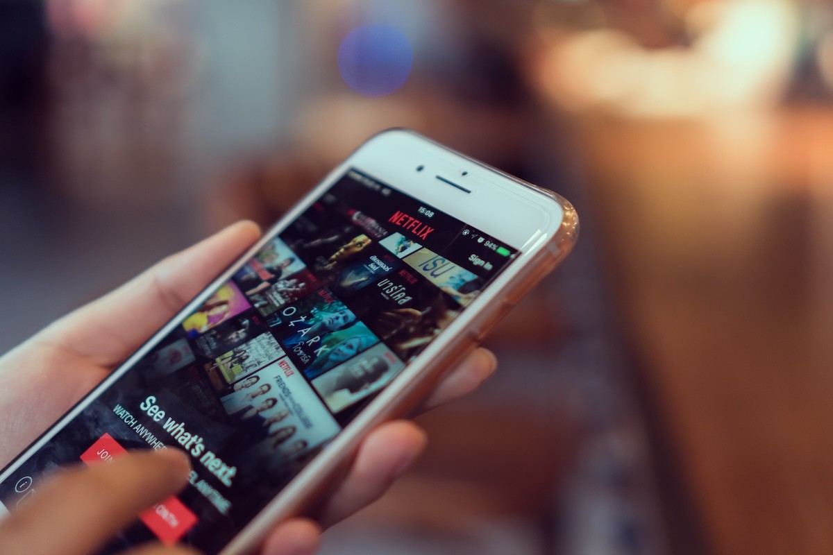 Netflix on iPhone