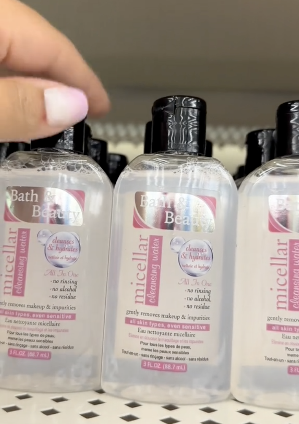 Micellar Water at Dollar Tree