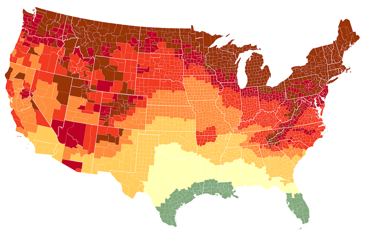Here's When You Can See Peak Fall Foliage in Your Area