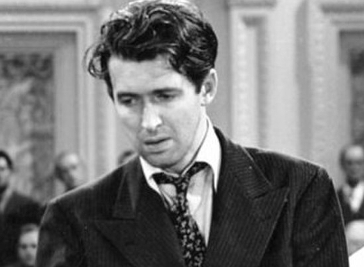 James Stewart in "Mr. Smith Goes to Washington"