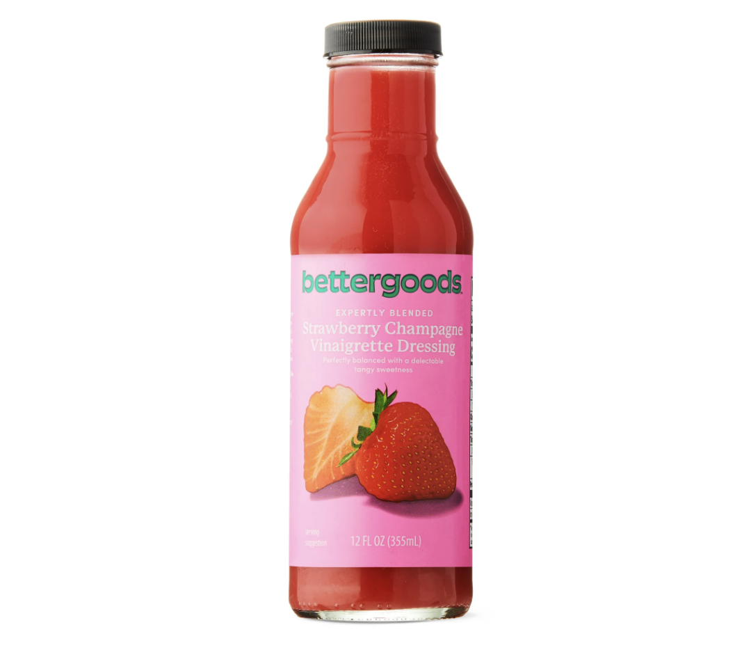 Strawberry Champagne Vinaigrette from Walmart's Bettergoods brand
