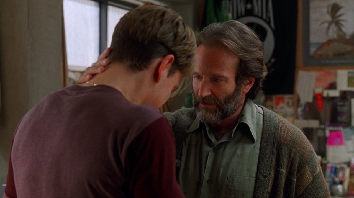 Matt Damon and Robin Williams in Good Will Hunting