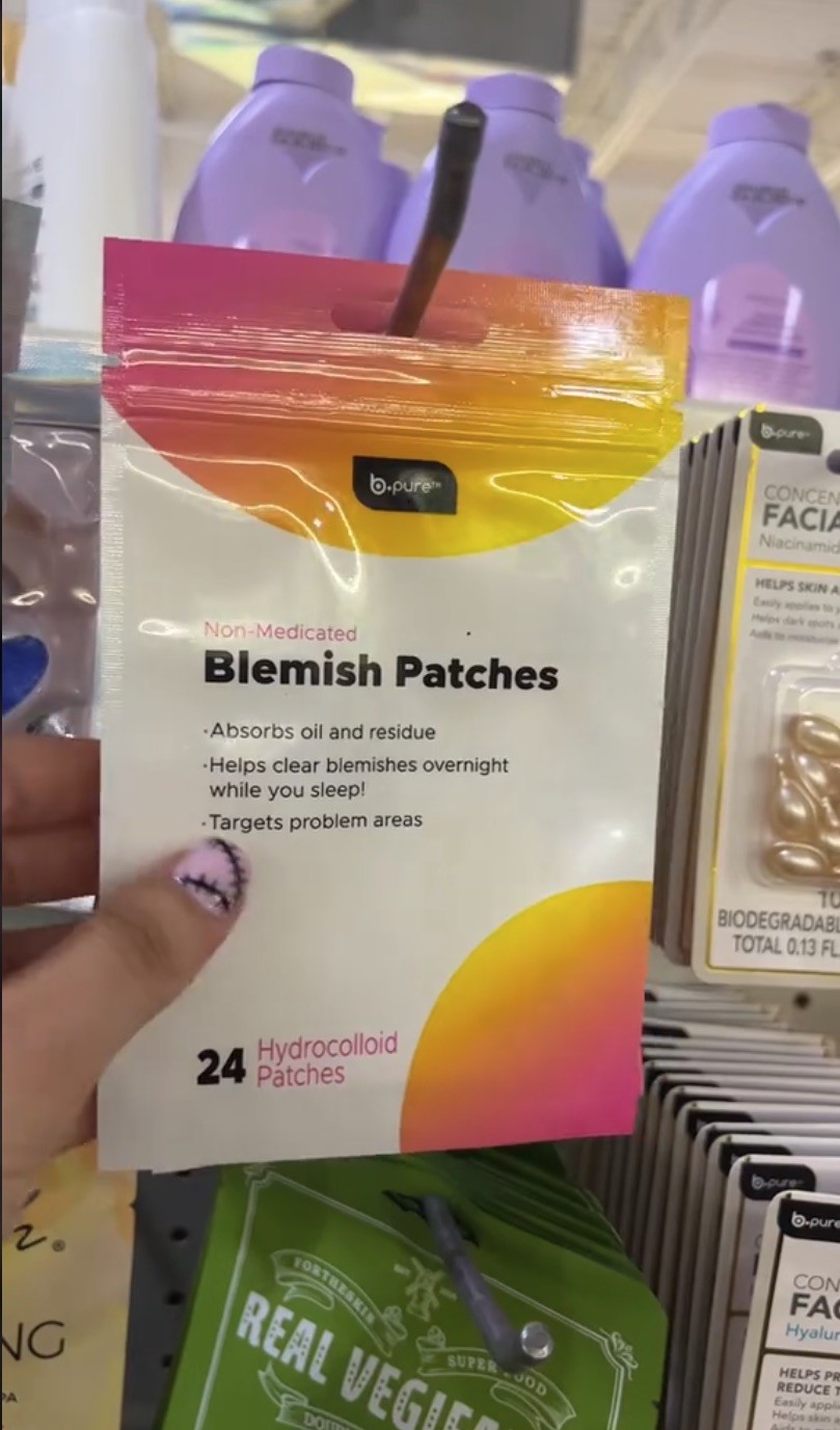 A close up of B.Pure Blemish Patches