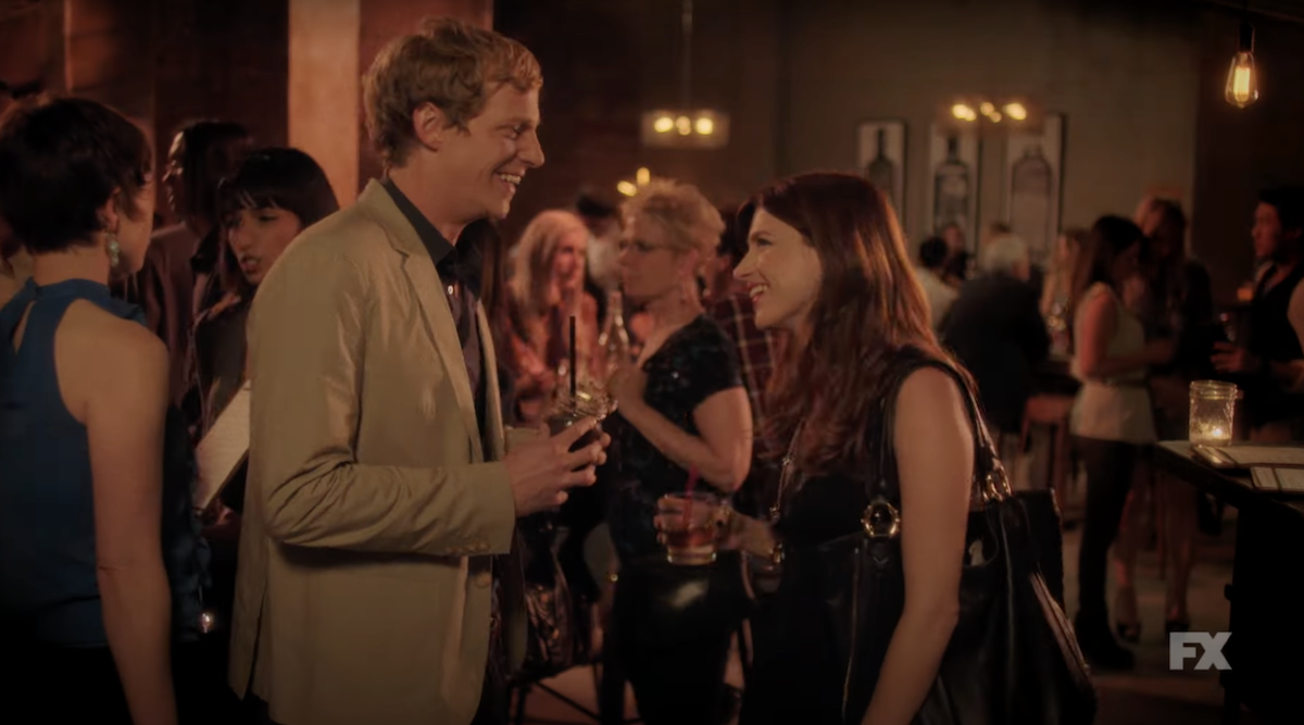 Scene from the TV show "You're the Worst"