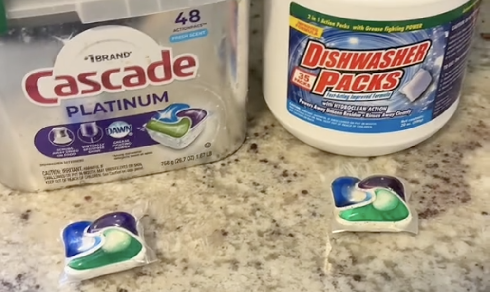 Dollar Tree Shoppers Find "Disguised" Cascade Dishwasher Pods for $18 Cheaper Than Walmart