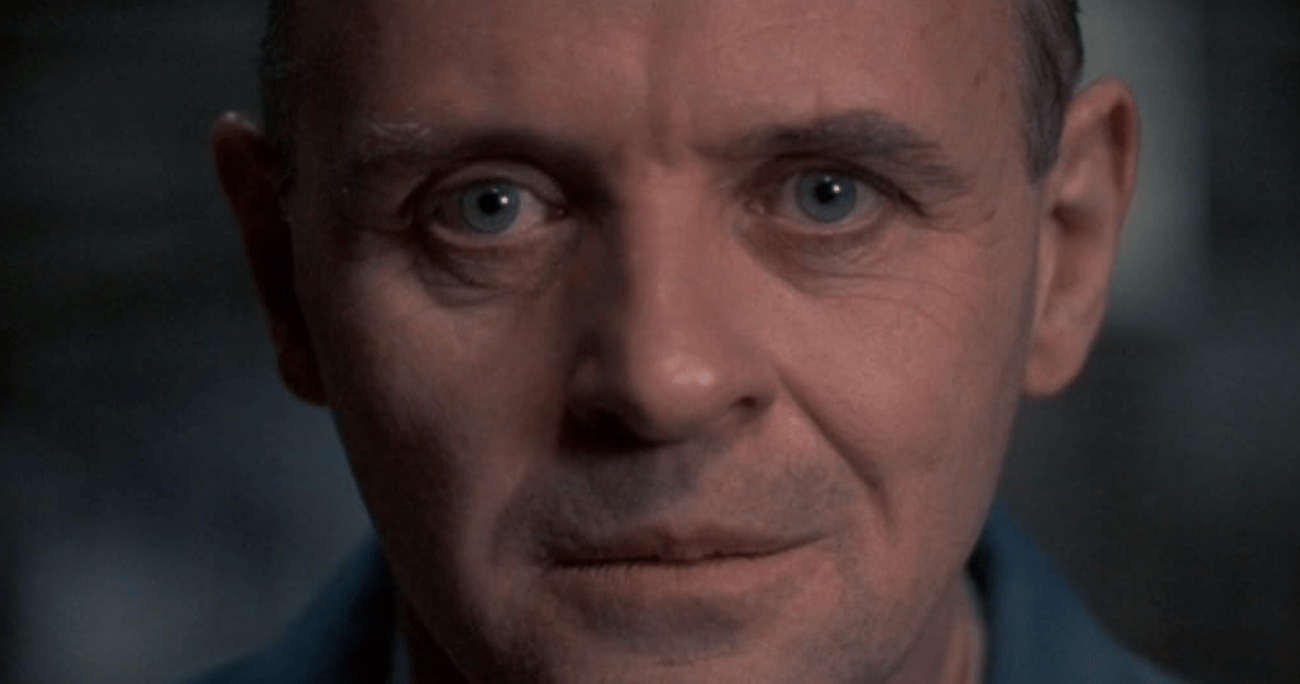 Anthony Hopkins in Silence of the Lambs
