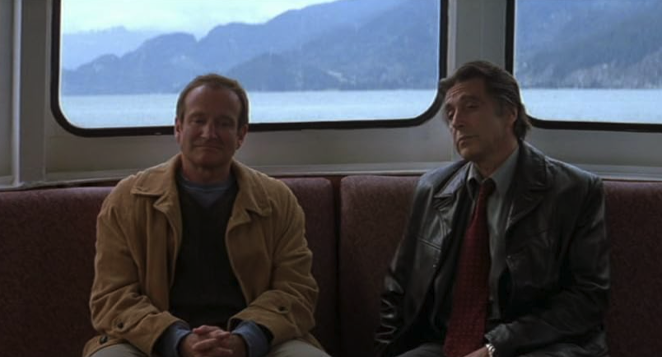 Robin Williams and Al Pacino in Insomnia