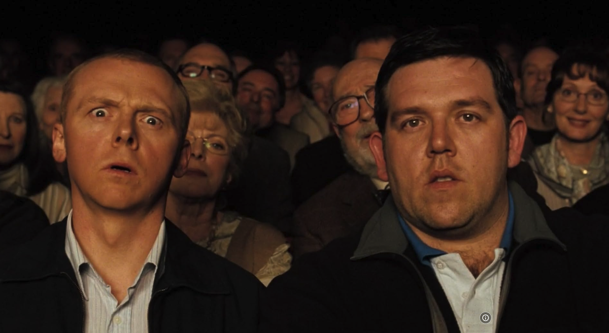 Simon Pegg and Nick Frost in Hot Fuzz