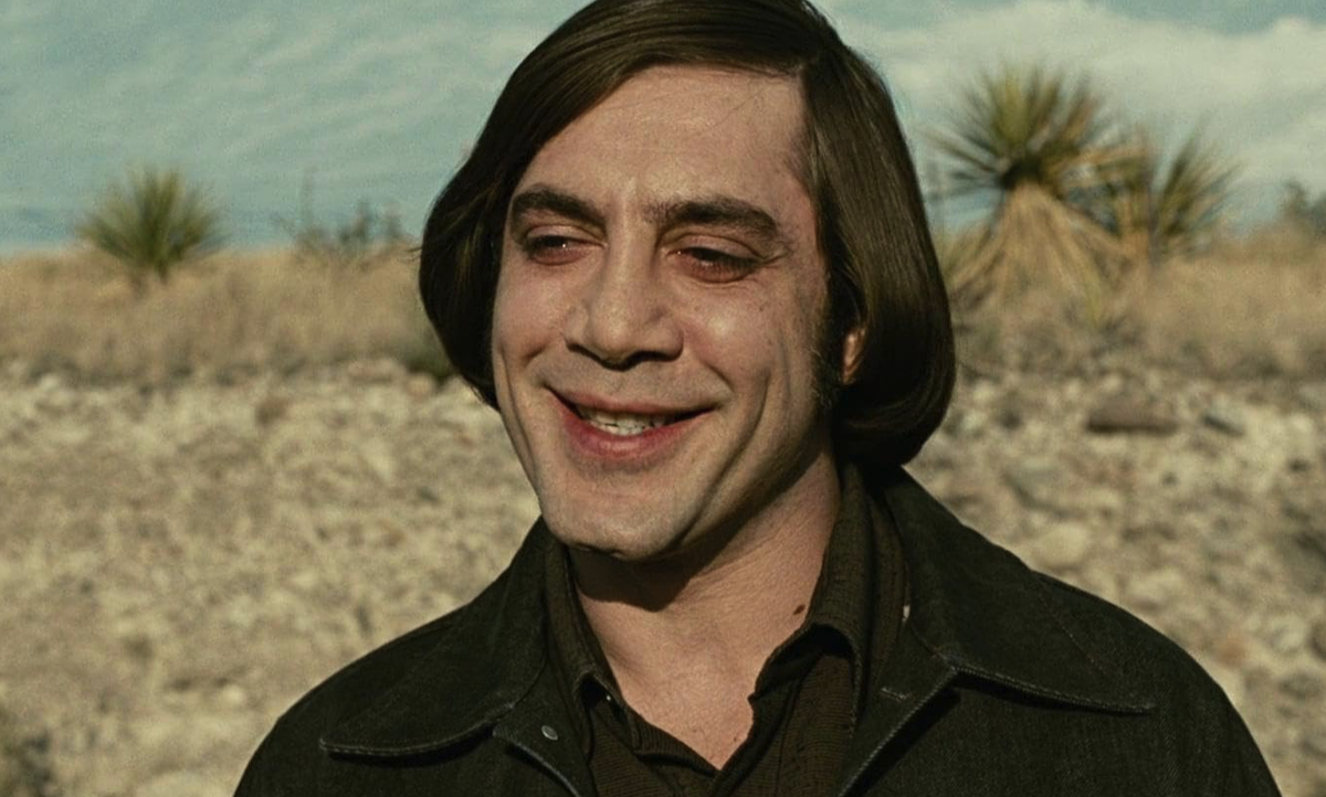 Javier Bardem in No Country for Old Men