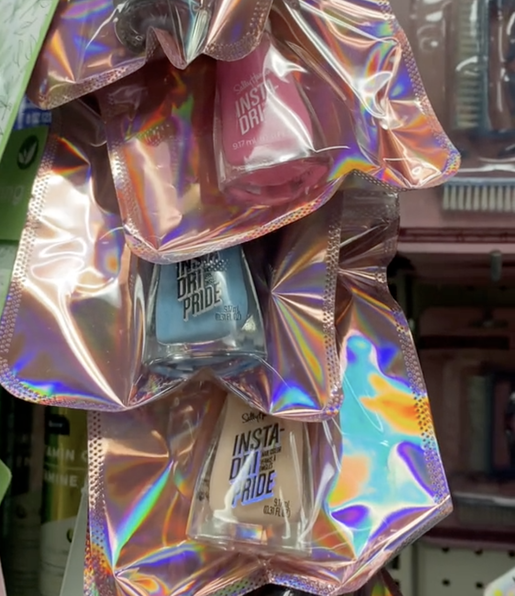 Nail polish at Dollar Tree